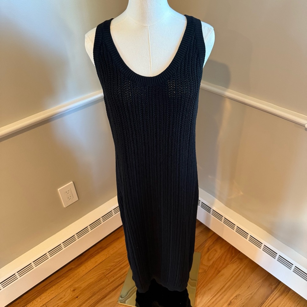 Banana Republic Black Knit Dress